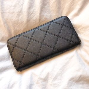 Black Quilted Wallet